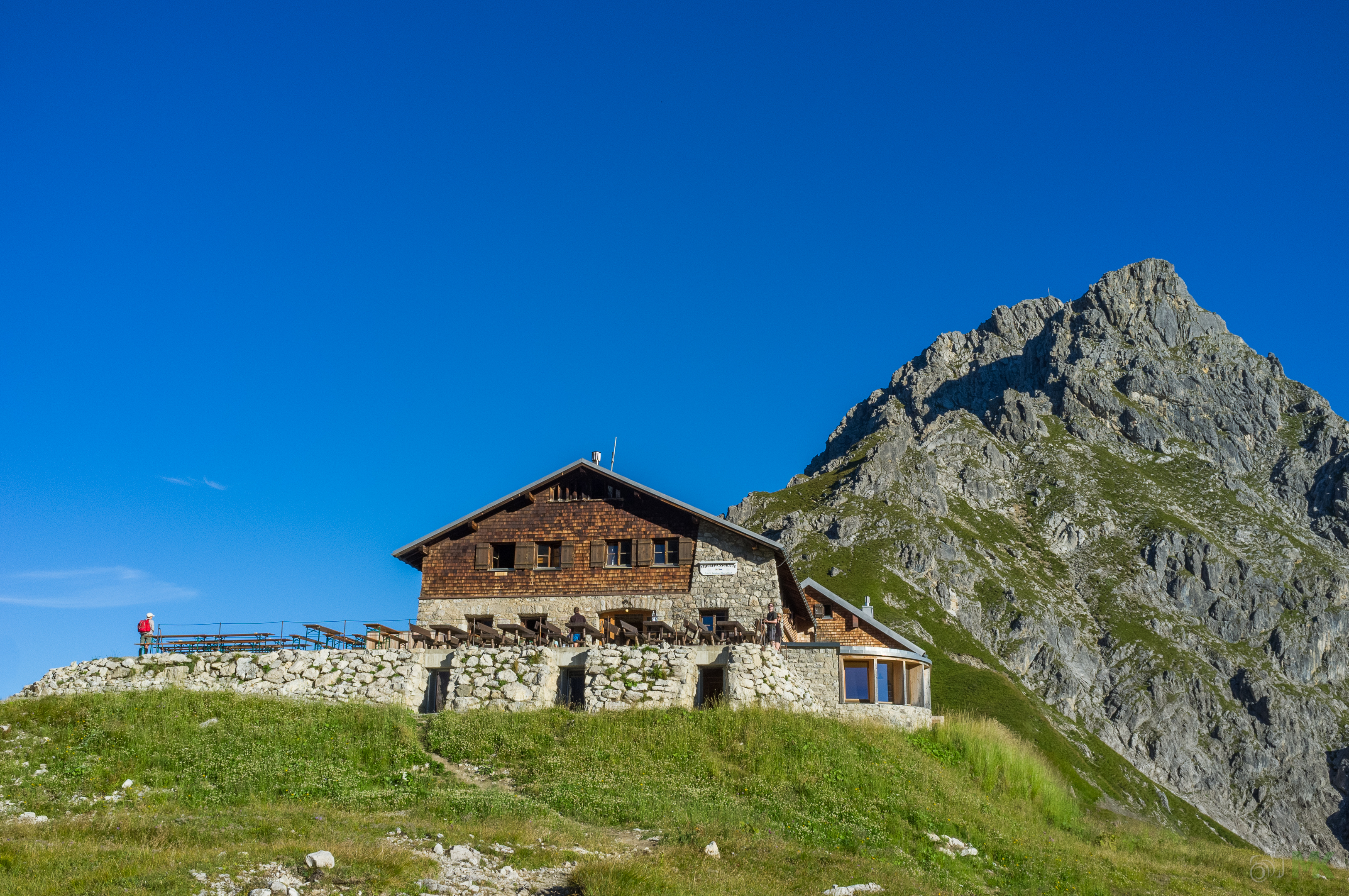 Die Fiederepasshütte